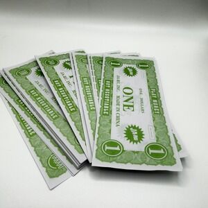 Ja-Ru Paper Play Money Dollars Assorted Bills Kids Learn Counting